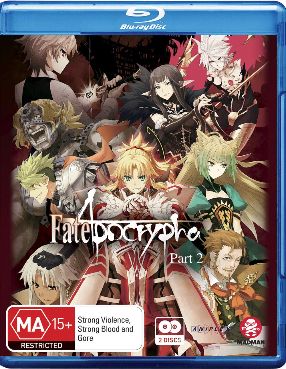 Amazon Com Fate Apocrypha Part 2 Blu Ray Region B Movies Tv