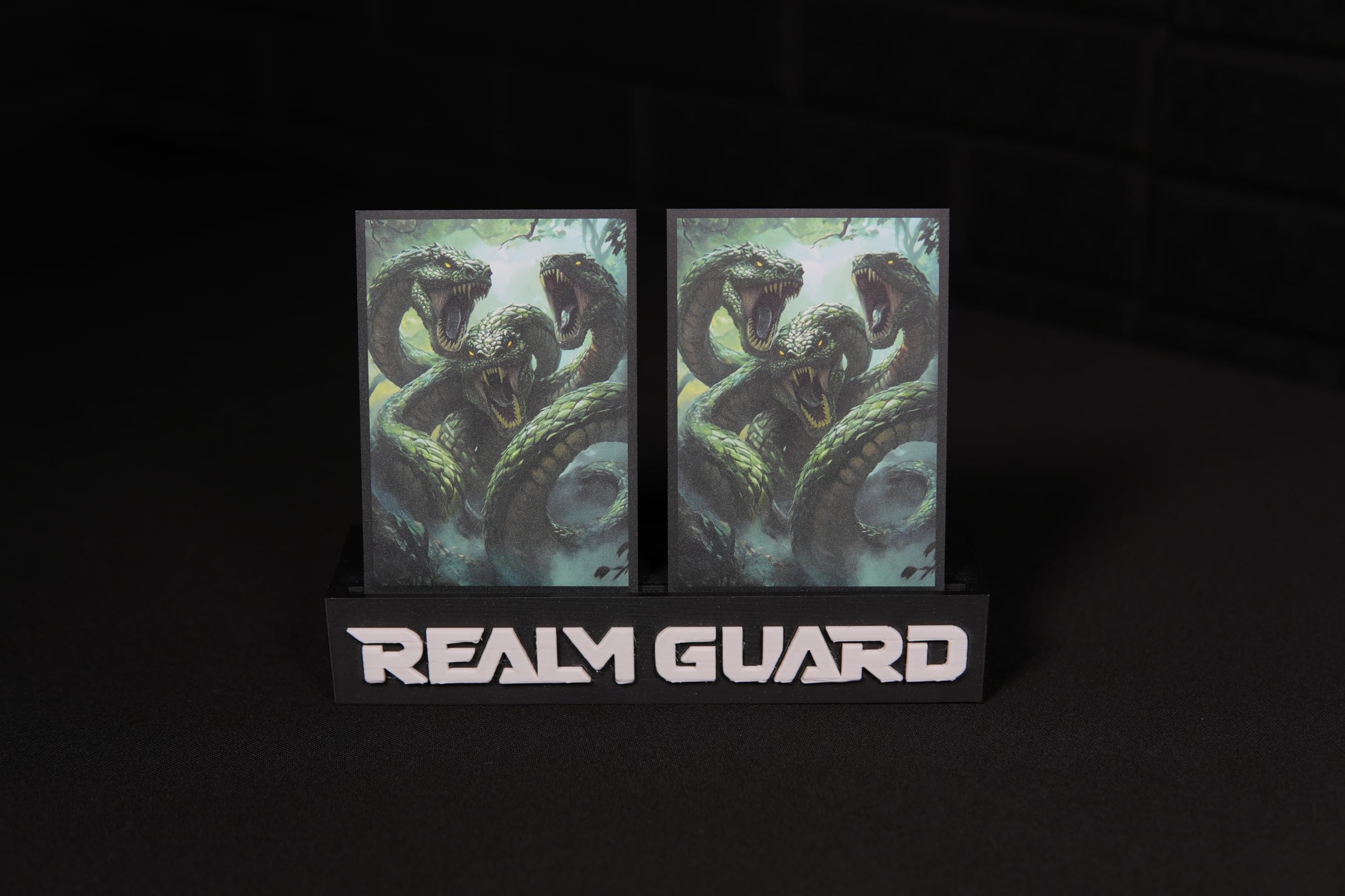 Amazon.com: Realm Guard 100ct Textured Matte TCG/MTG Card Art Sleeves (Hydra)  : Toys & Games