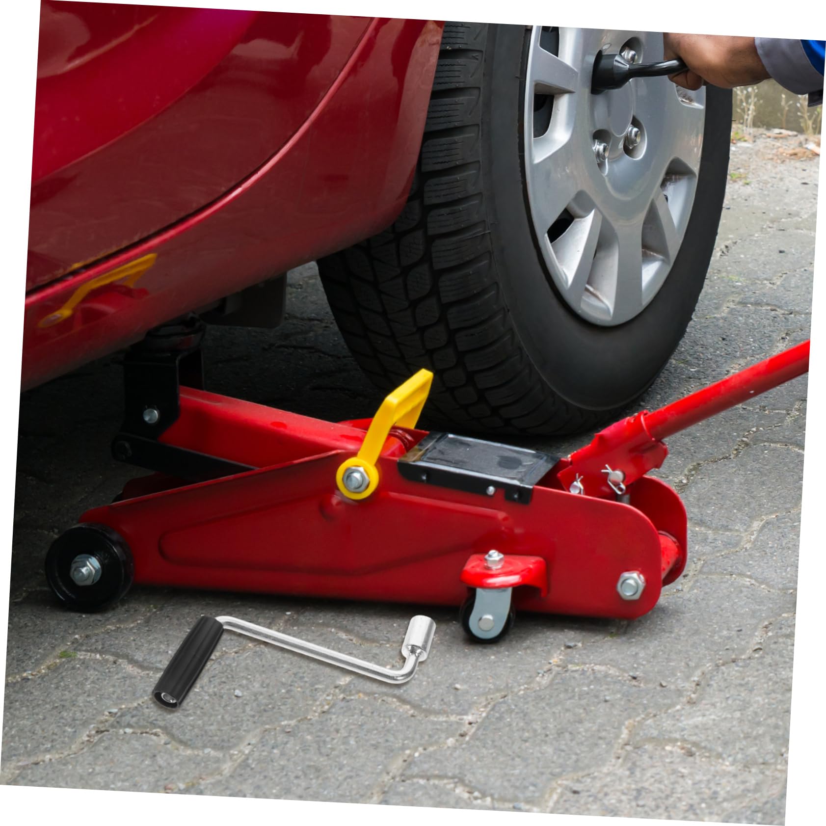 Abaodam Manivelle Élévation Pour Camping Adaptateur Pour Perceuse Manivelle De Cric Pour Remorque Pour Vr Accessoire Pour Auvent
