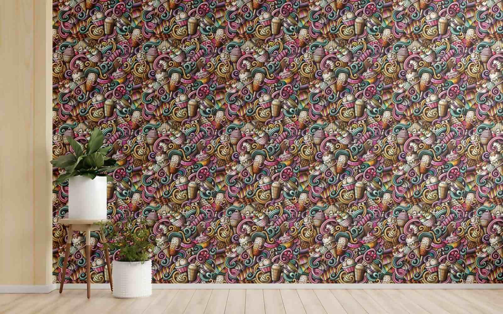 Vinilo Decorativo Autoadhesivo 3d Retro Impermeable Adhesivo Cocina Bano