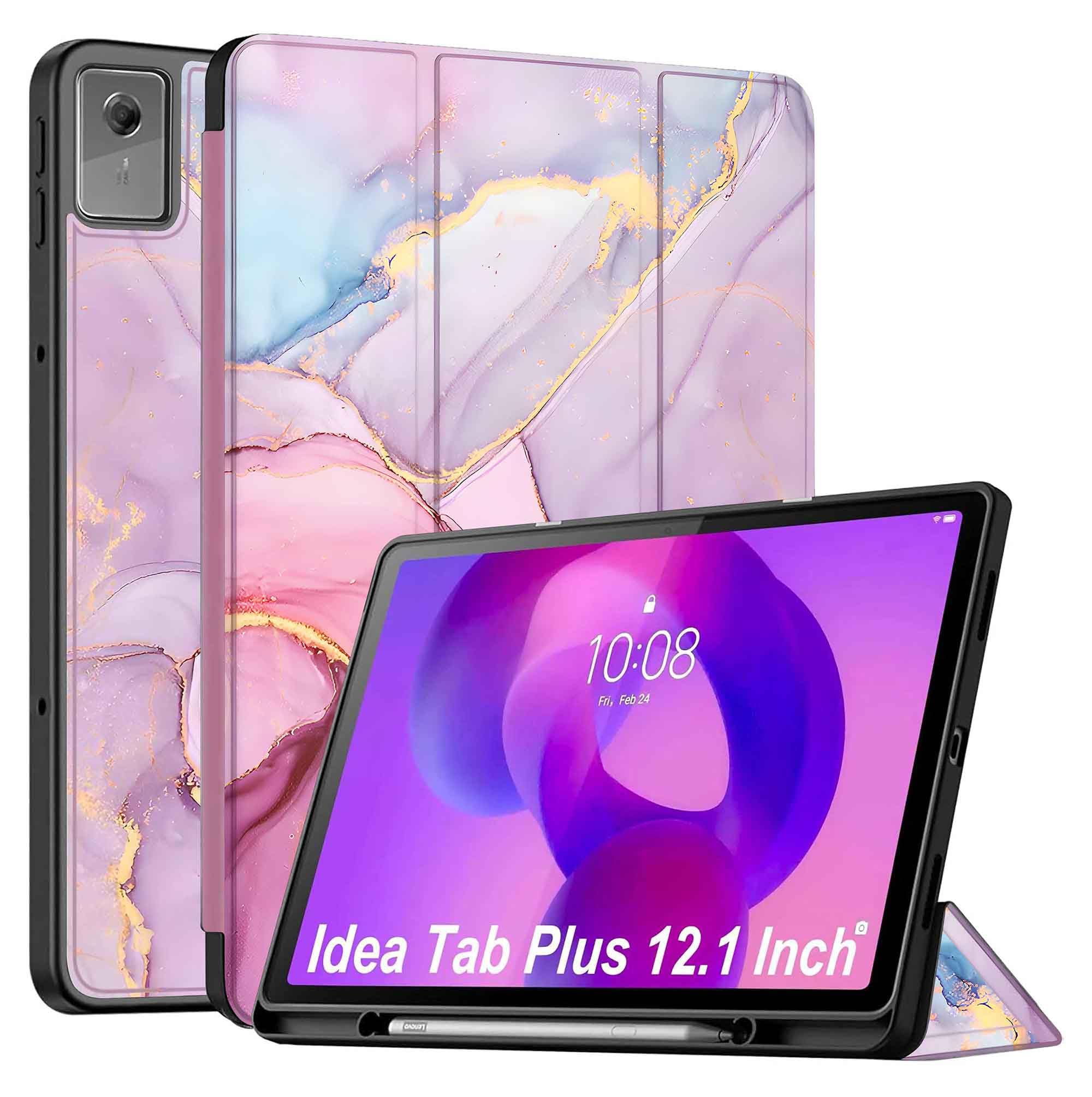 ProElite Cover for Lenovo Idea Tab Plus 12.1 inch 2025 case Cover, Soft Flexible Flip Case Cover for Lenovo Idea Tab Plus 12.1 inch 2025 [Recoil Series] - Black — Amazon image 16