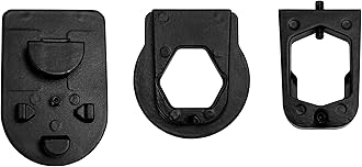 Rear View Mirror THREE Metal Bracket Adapters for Volkswagen, Audi, Dodge, Ford, Honda