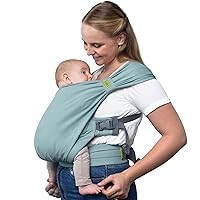 Vista 13 de Boba Bliss Portabebés preenvuelto con hebilla, recién nacido hasta 7-35 libras, ligero, transpirable y fácil de ajustar híbrido para bebés y niños