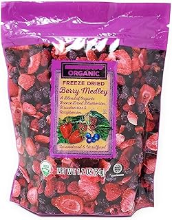 25 No Bake Snack Recipes That Take Minutes to Make 18 Generic Organic Freeze Dried Berry Medley (A Blend of Organic Blueberrie...
