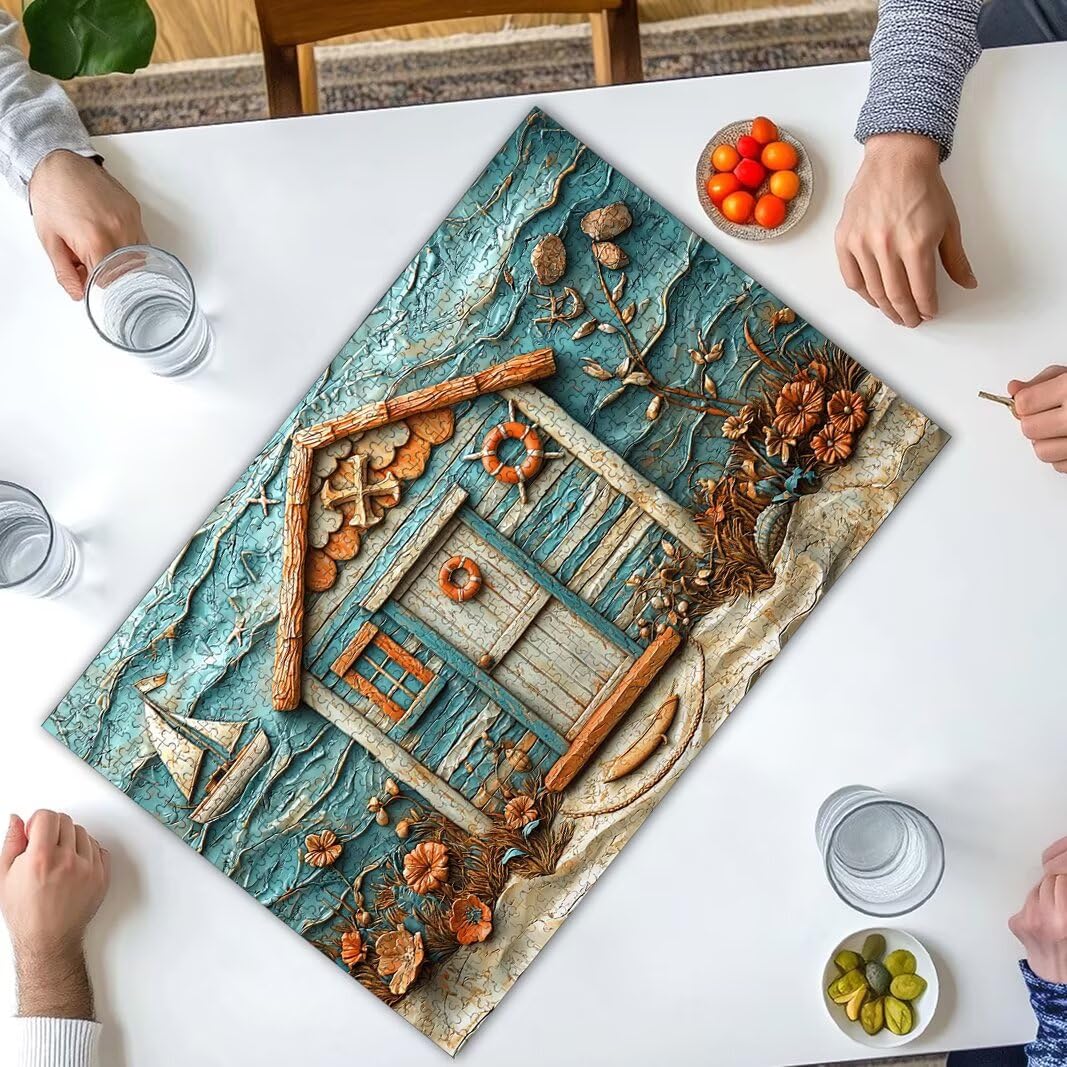 Puzzle 2000 Pezzi, Puzzle Spiaggia, Misura: 100x71cm, Regalo Donna -8703