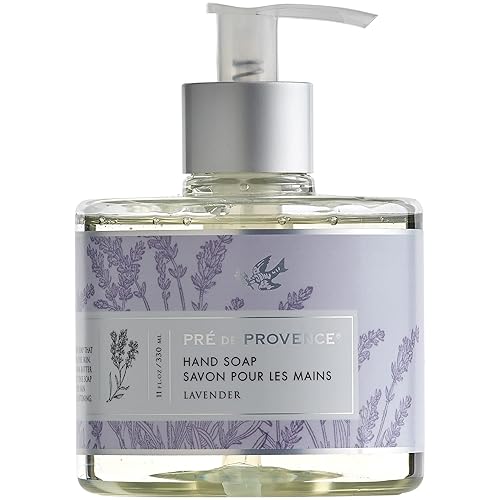 Pre de Provence Collection Liquid Hand Soap, Sooths & Softens while Cleansing, Enriched with Shea Butter, Vitamin E & Glycerin, Soft & Soothing, 11 disponible en Yaxa Peru
