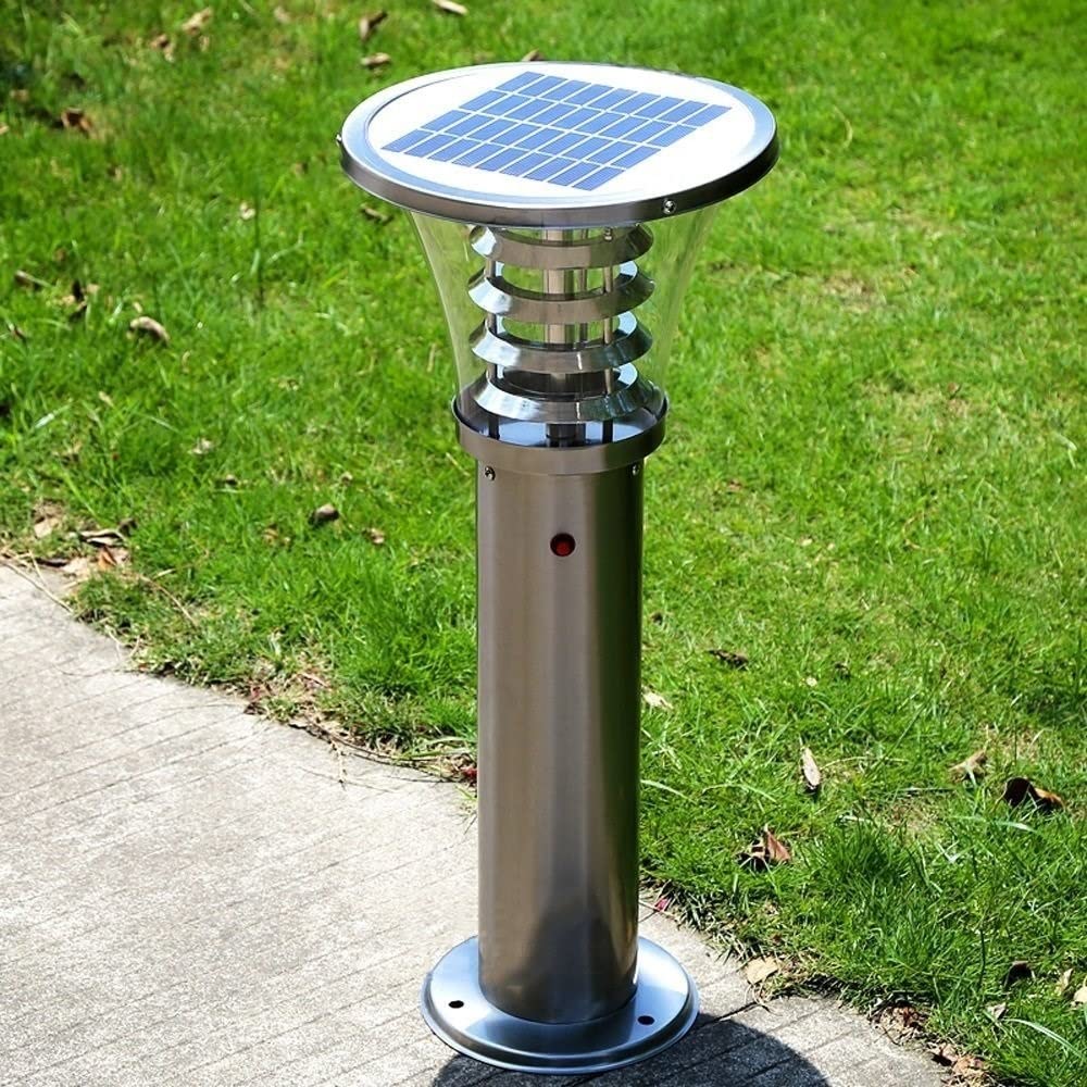 60 cm, na zewnątrz ze stali nierdzewnej solarny trawnik światło zewnętrzne willa dekoracja trawy błoto lampa wodoodporna rdza zewnętrzna światło słoneczne podwórko ogrodzenie trawnika światło