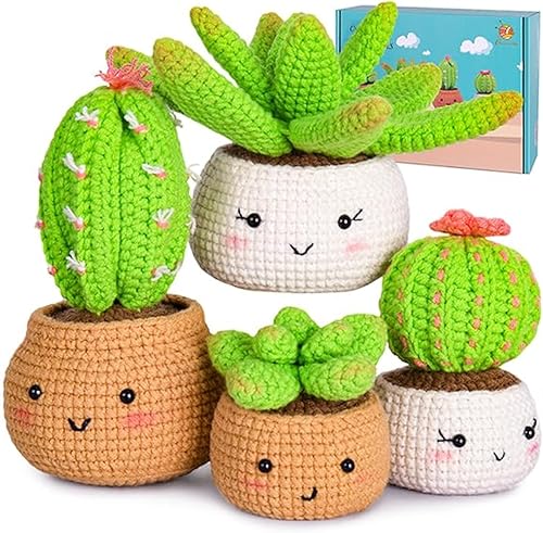 Miniatura 8 de Crochetta Kit de ganchillo para principiantes con tutoriales en video paso a paso, aprende a tejer para adultos y niños, suministros de manualidades