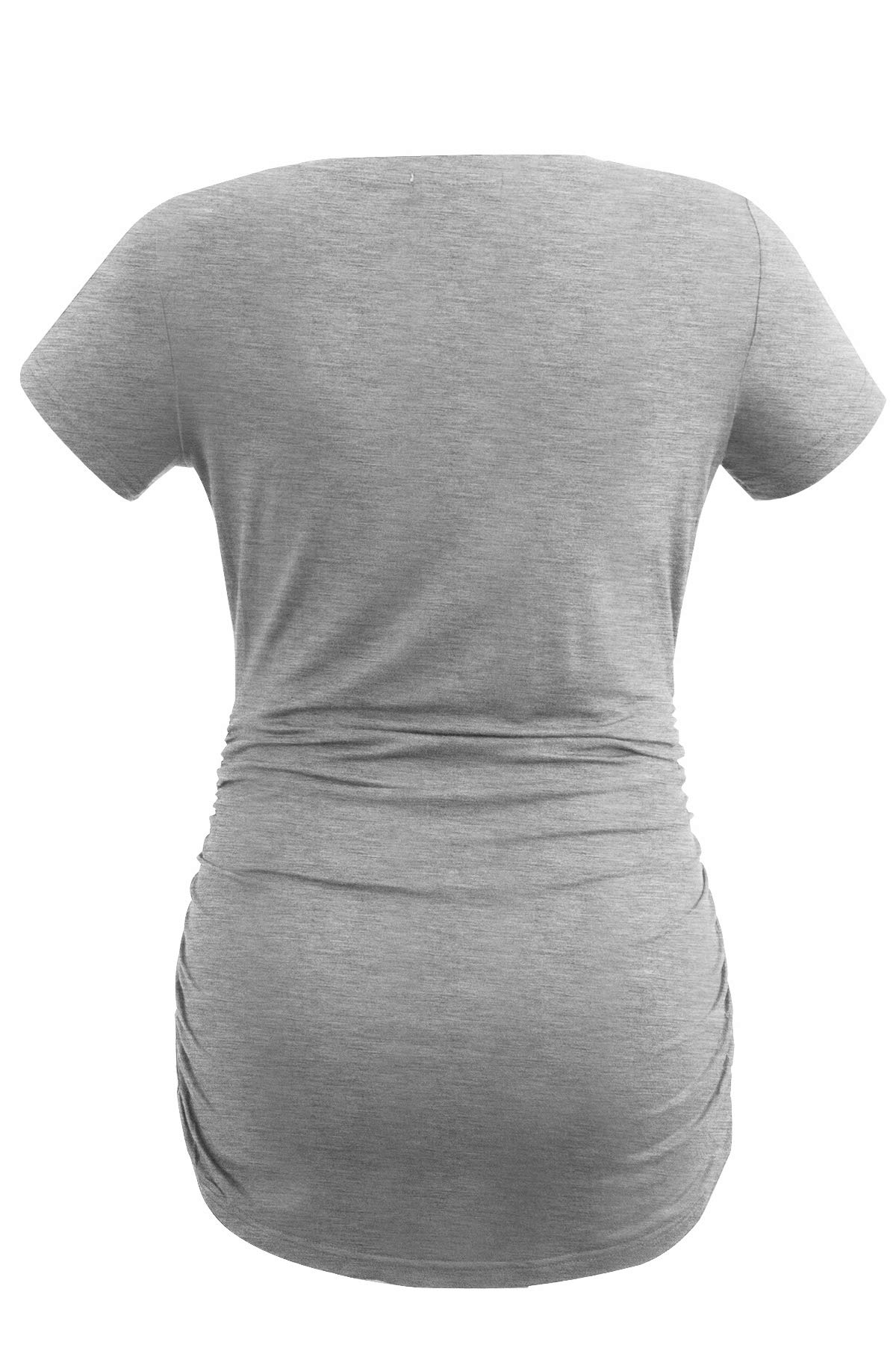 Smallshow Donne maternità Abbigliamento Top Camicia Abbigliamento Gravidanza 3-Pack