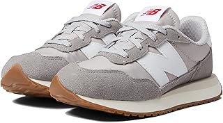 Boy's 237 V1 Lace-Up Sneaker, Marblehead/Moonbeam, 5 Wide Big Kid
