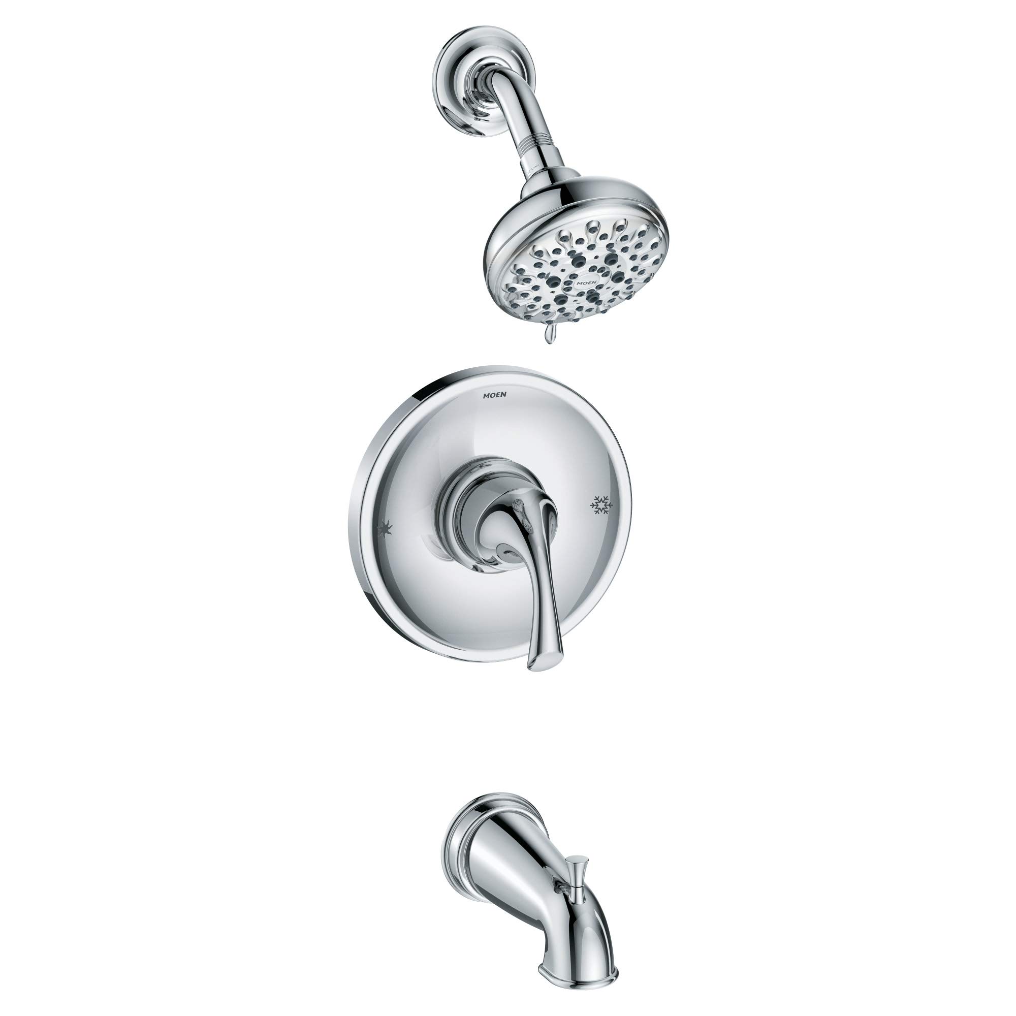 Moen Idora Einhand-Badewannenarmatur – 5 Strahlarten In Chrom