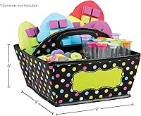 Vista 2 de Teacher Created Resources Chalkboard Brights Almacenamiento Caddy, 6 "x 9" x 9" (TCR20788)