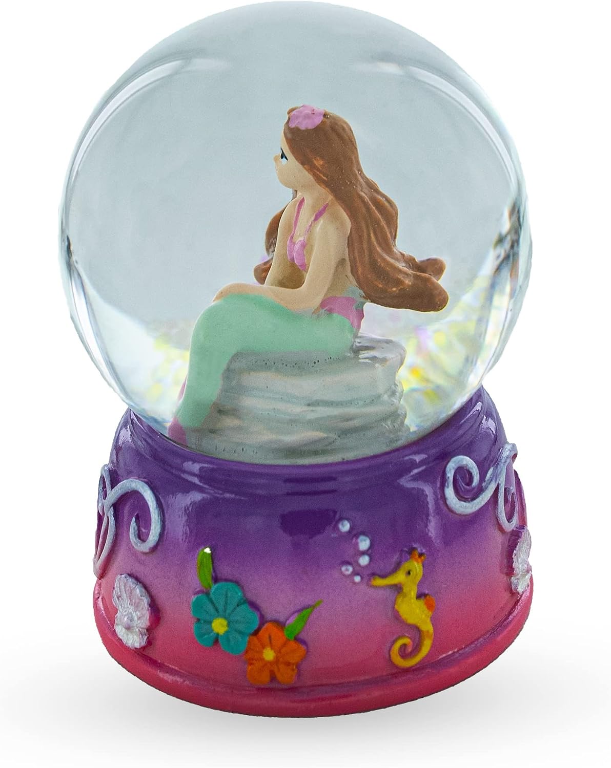 Enchanting Mermaid Oasis Miniature Water Globe