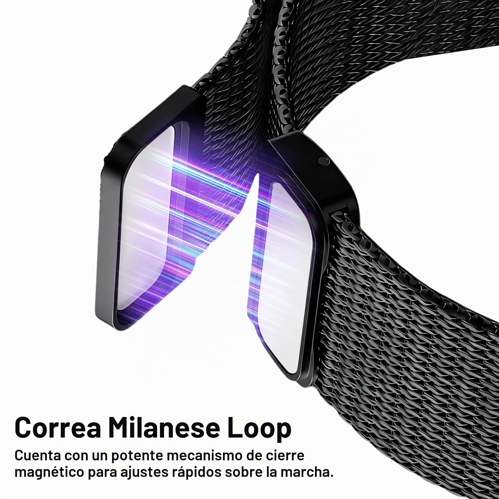 Titanio Correa Compatible con Apple Watch Ultra 3 49mm 46mm 45mm 44mm 42mm Avanzado Titanio Milanese Ajustable Reemplazar Correa para iWatch Ultra 2/SE3/SE2/SE Series 11 10 9 8 7 6 5 4 3 2 1