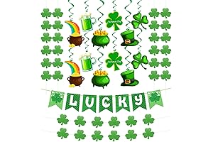 31 Pieces Pre-Assembled St. Patrick's Day Home Decor Kit