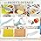 RISICULIS 11 Pieces Wooden Kids Kitchen Knife, Blue Kids Knife Set Include Wood Kids Knife, Serrated Edges Plastic Toddler Knife, Crinkle Cutter, Sandwich Cutter, Y Peeler, Cutting Board