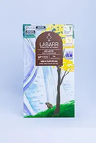 Labarr Chocolate de Origem 42% cacau Nibs com flor de sal 95g