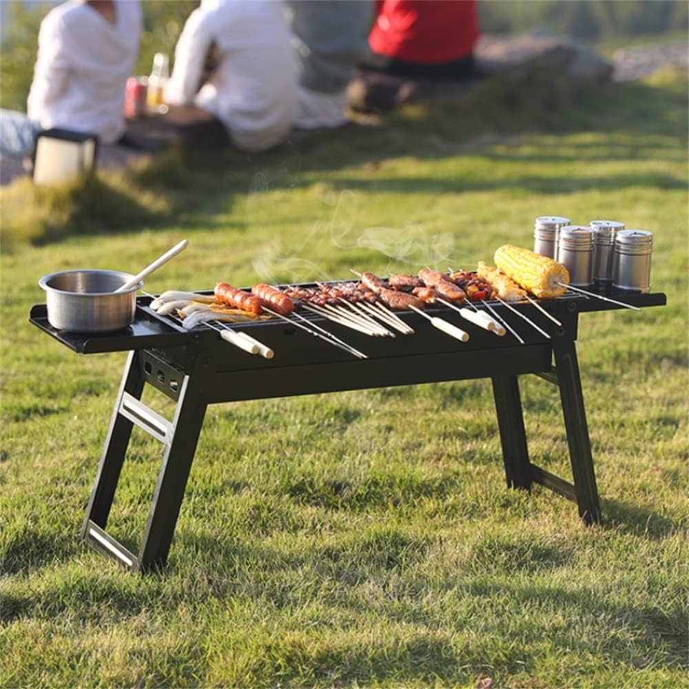 Foldable Grill Camp Cooker Charcoal Stove Family Travel Home Barbecue Mini Bbq Outdoor Portable