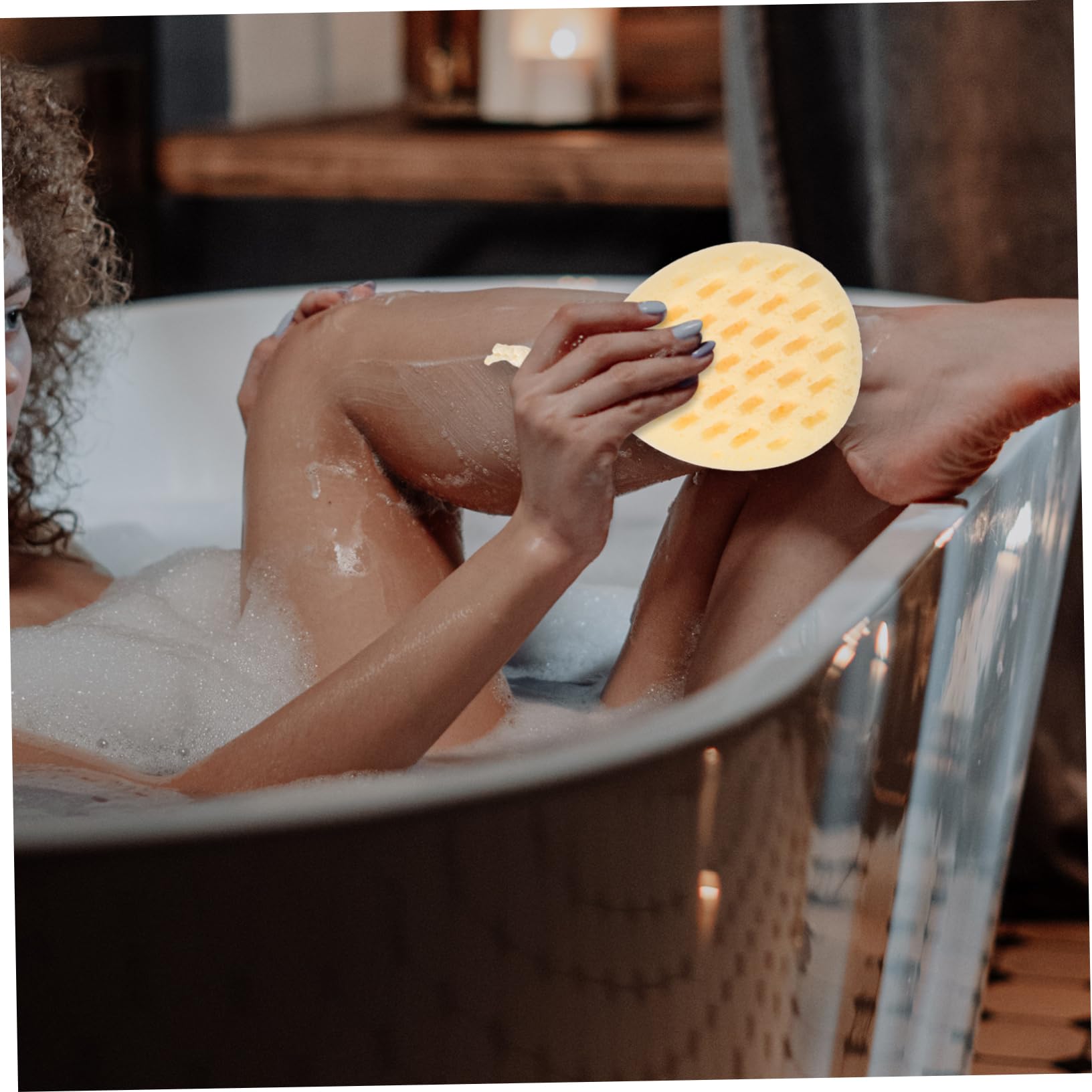 Housoutil 3 Piezas Bola De Baño Esponjas Para Limpiar Lindas Esponjas De Baño Esponja Vegetal Puf Exfoliante Depurador De Limpieza De La Piel Ducha Uso Esponja Cuerpo Dacrón Perder Almohadón