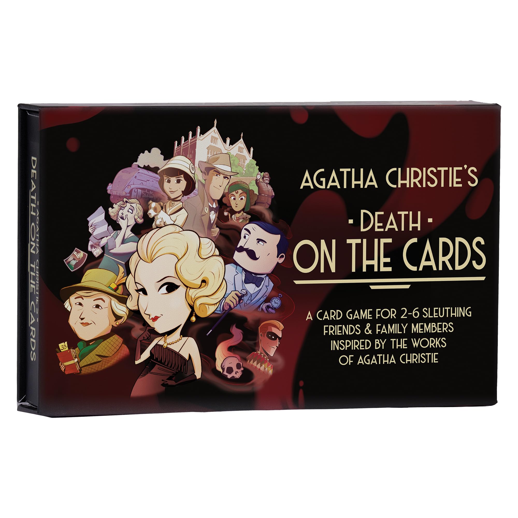Modiphius Entertainment Agatha Christie Death On The Cards