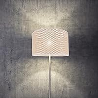 Vista 2 de E27 pantalla de lámpara tejida mimbre ratán pantalla 9.8 in mano- tejida a mano lámpara lámpara cubierta de lámpara de araña cubierta de candelabro