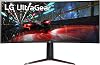 LG UltraGear Monitor 38GN950P - 37.5 inch, 21:9 Ratio, QHD Curved, 160Hz OC, 1ms GtG, Nano IPS Display, HDR 600, G-Sync Compatible, AMD FreeSync Premium Pro