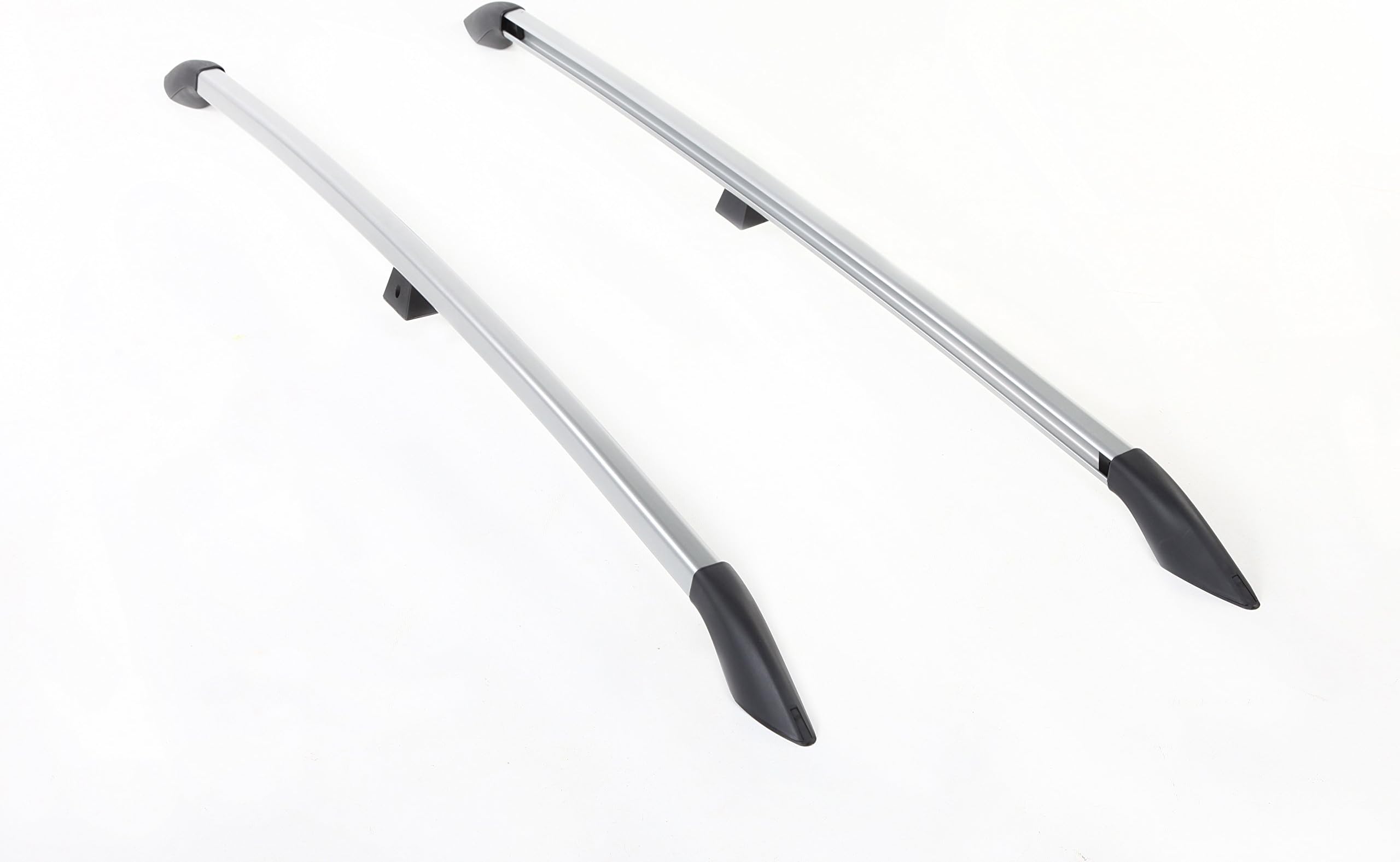 Perrycraft AV88-SV Aventura Silver 88" Long Drill-in Installation Bed Rail