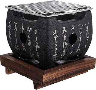 DOITOOL- Griglia giapponese per barbecue a carbonella creativa