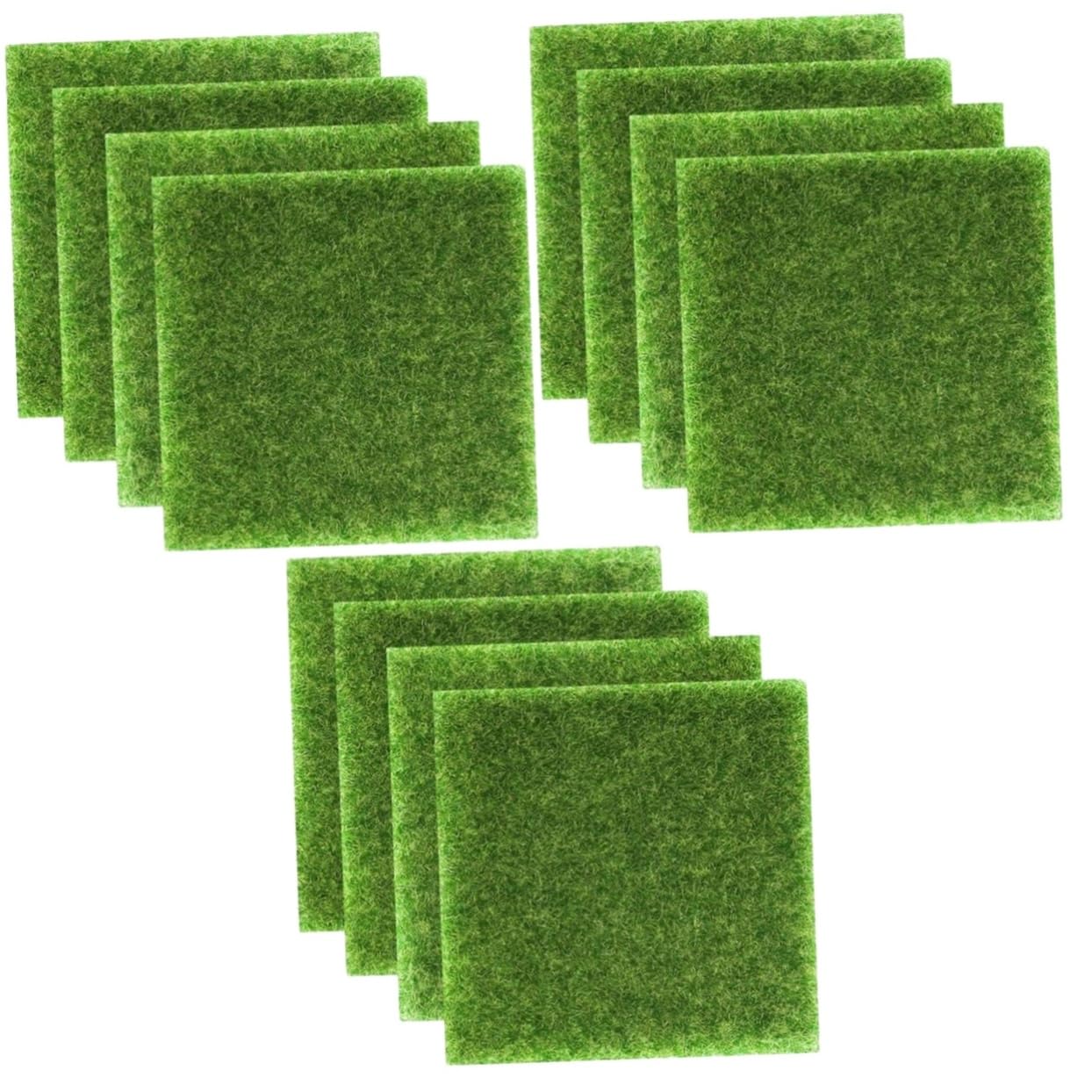 Pelouse synthétique TOYANDONA 12 pièces pour décorer votre balcon et patio