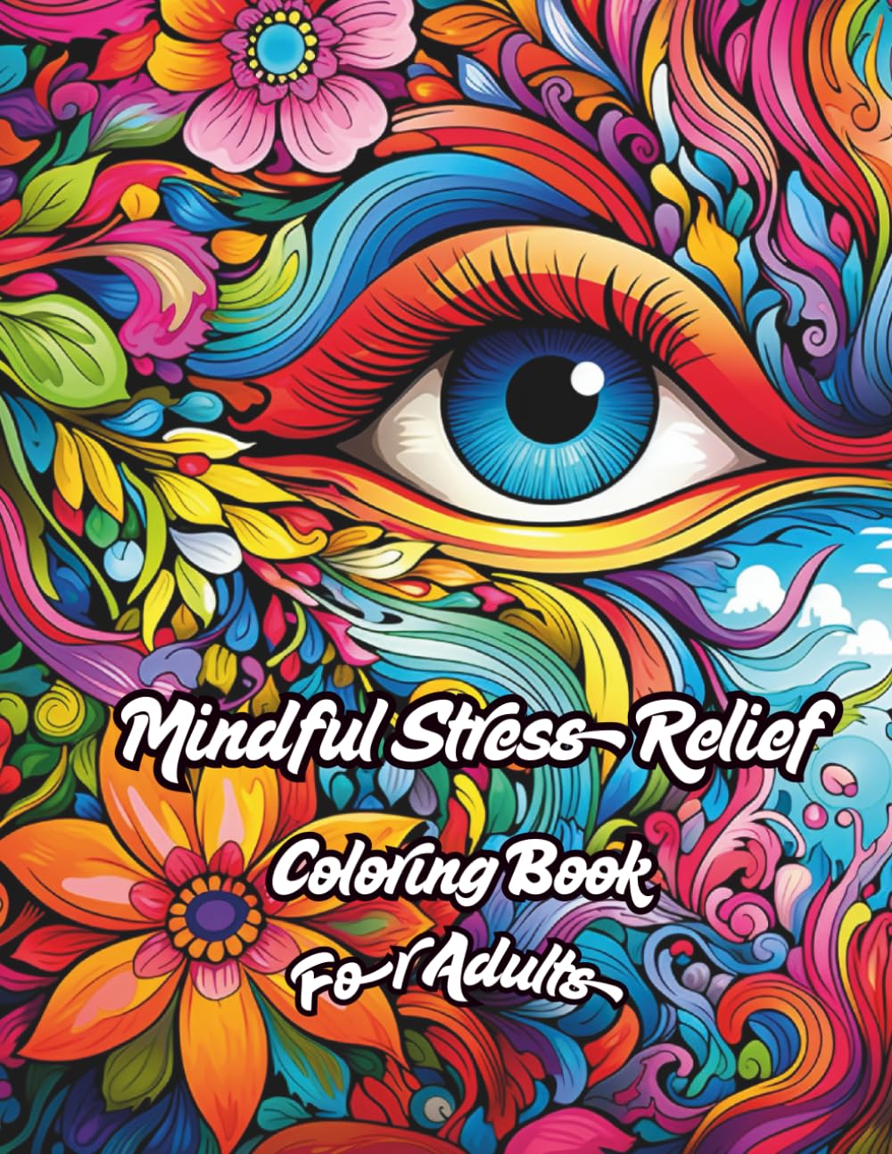 Mindful Stress Relief Coloring Book For Adults: Find Your Balance: A Journey into Geometric Serenity