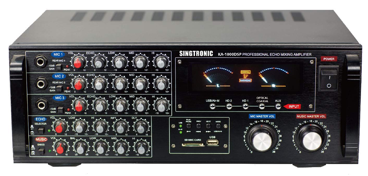 Buy SINGTRONIC KA1000DSP Professional 1700W Digital Mixing Amplifier