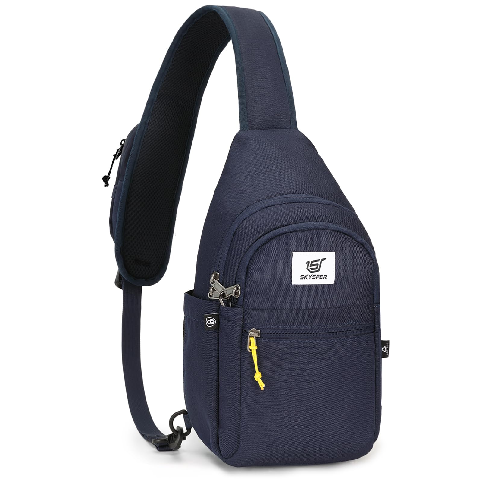 SKYSPER Sling Bag RFID Anti-Theft Crossbody Bag Recycled Travel Cross Body Bag Shoulder Sling Daypack