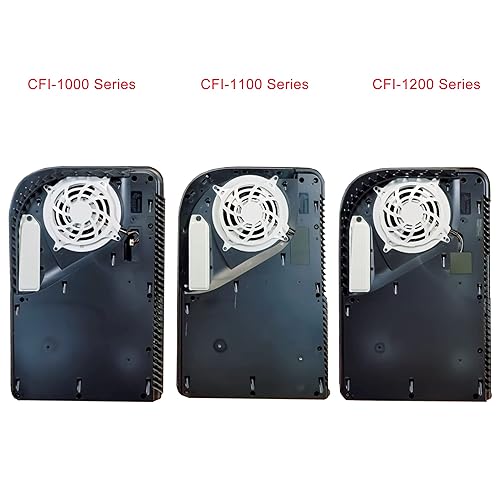 Miniatura 7 de Reemplazo interno del ventilador de refrigeración de CPU para Sony Playstation 5 PS5 23 cuchillas CFI-1215A CFI-1215B CFI-1202A CFI-1202B CFI-1216A