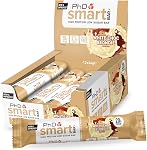 PhD Nutrition Barre de plantes intelligentes basse calorie, barres de légumes à faible teneur en sucre / collations de protéine, 20g de protéines végétales, 64g Barre(12 Comte, Chœur blanc Blondie)