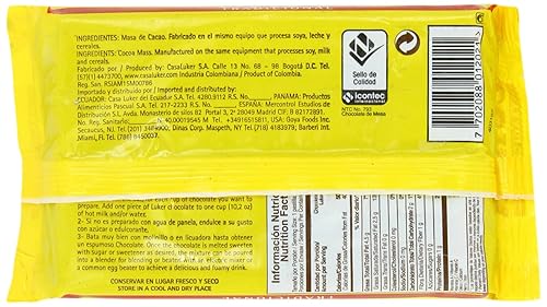 Miniatura 2 de Luker Chocolate (Amargo), 8.8 onzas