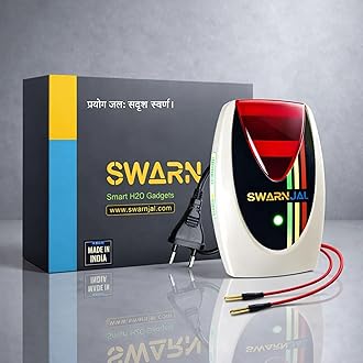 Water Tank Alarm Overflow by Swarn Jal, Water Bell, Loud Human Voice, Brass Sensors, 100% Shock Proof, 1 Year Complete Warranty