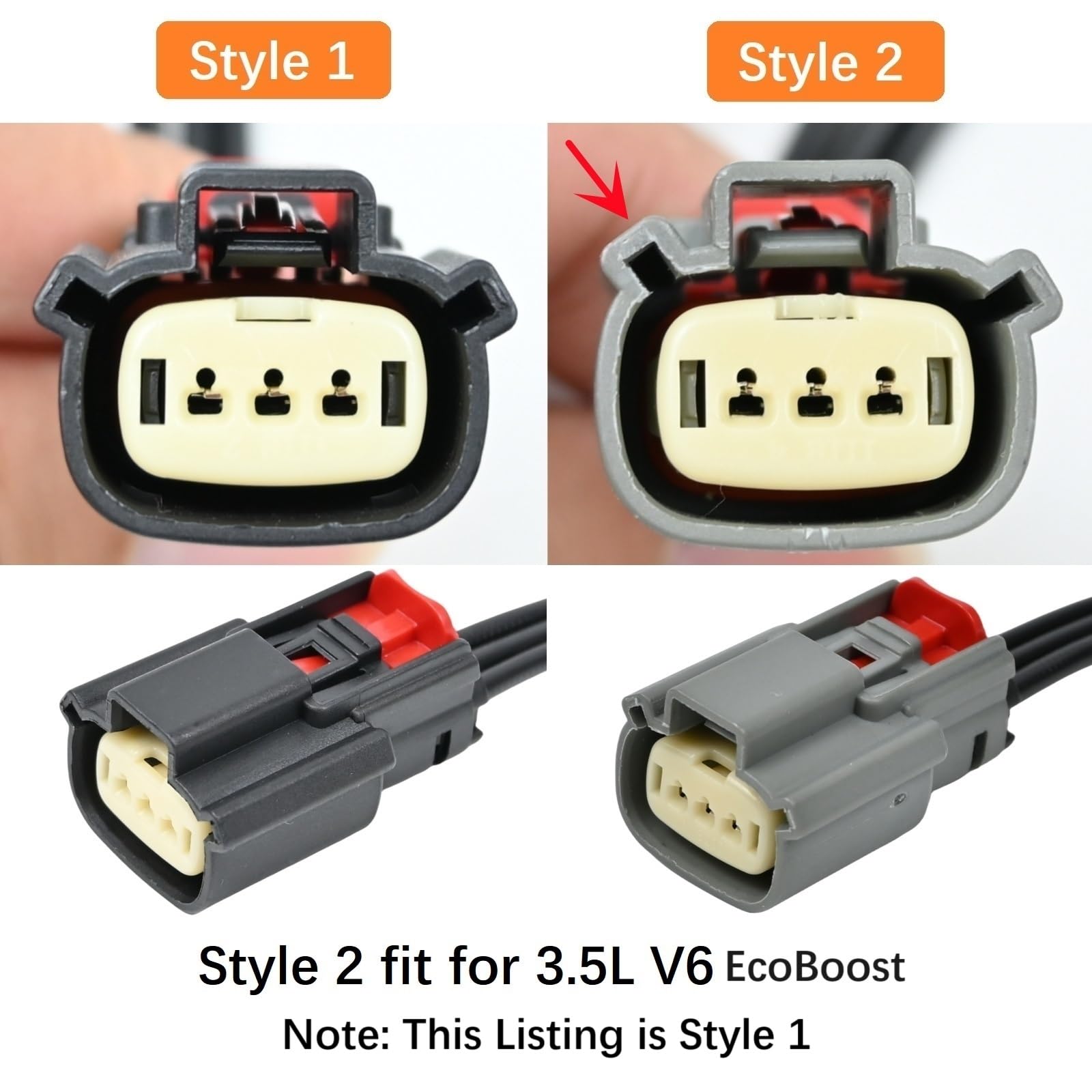 2 Pin COP Alternate Coil On Plug Pencil Ignition Coils Auto Audio Connector For Ford Focus Mondeo Kuga EPC E-4014 AC Assembly - 34