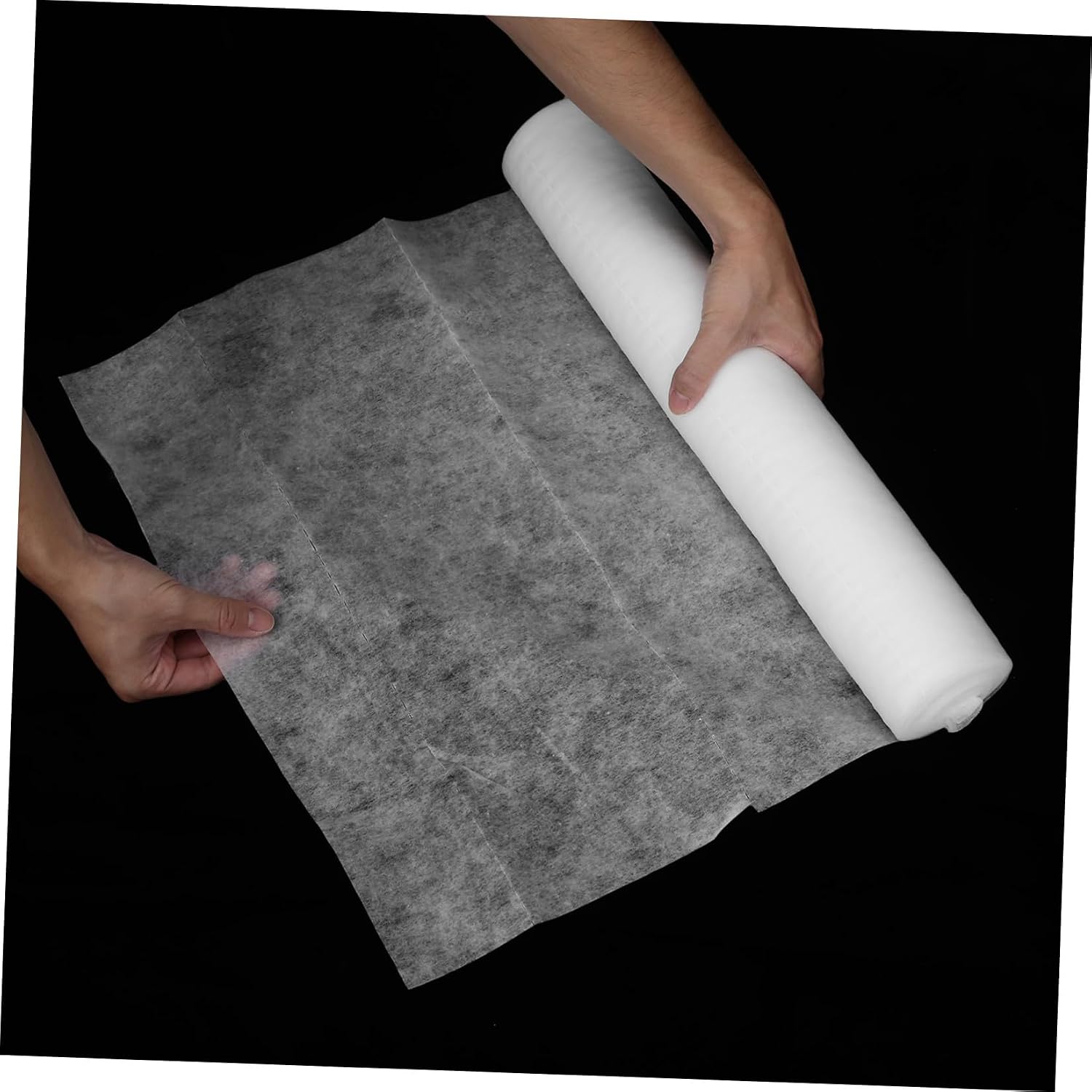 Non Woven Range Hood Grease Filter Paper 2 Rolls Kitchen