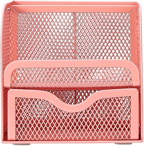 Soporte de malla metálica para bolígrafos, organizador de escritorio, organizador de lápices, organizador de artículos de papelería, organizador de