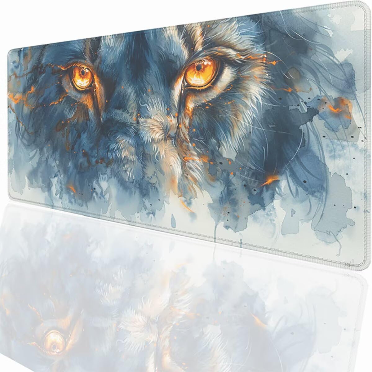 Podkładka pod mysz do gier, 1200 x 600 x 3 mm, XXL, duża, antypoślizgowa wodoodporna, rozszerzona długa klawiatura podkładka pod mysz, akcesoria biurowe, do gier, komputera, komputera zwierzęcego
