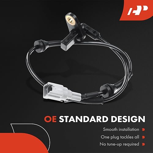 Miniatura 6 de A-Premium Sensor de velocidad de rueda ABS compatible con modelos Nissan  X-Trail 2002 2003 2004 2005 2006 2007, L4 2.5L  Lado trasero derecho del