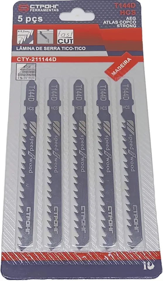 Lamina De Serra Tico Tico Fast Cut Para Mdf Pinus Compensado