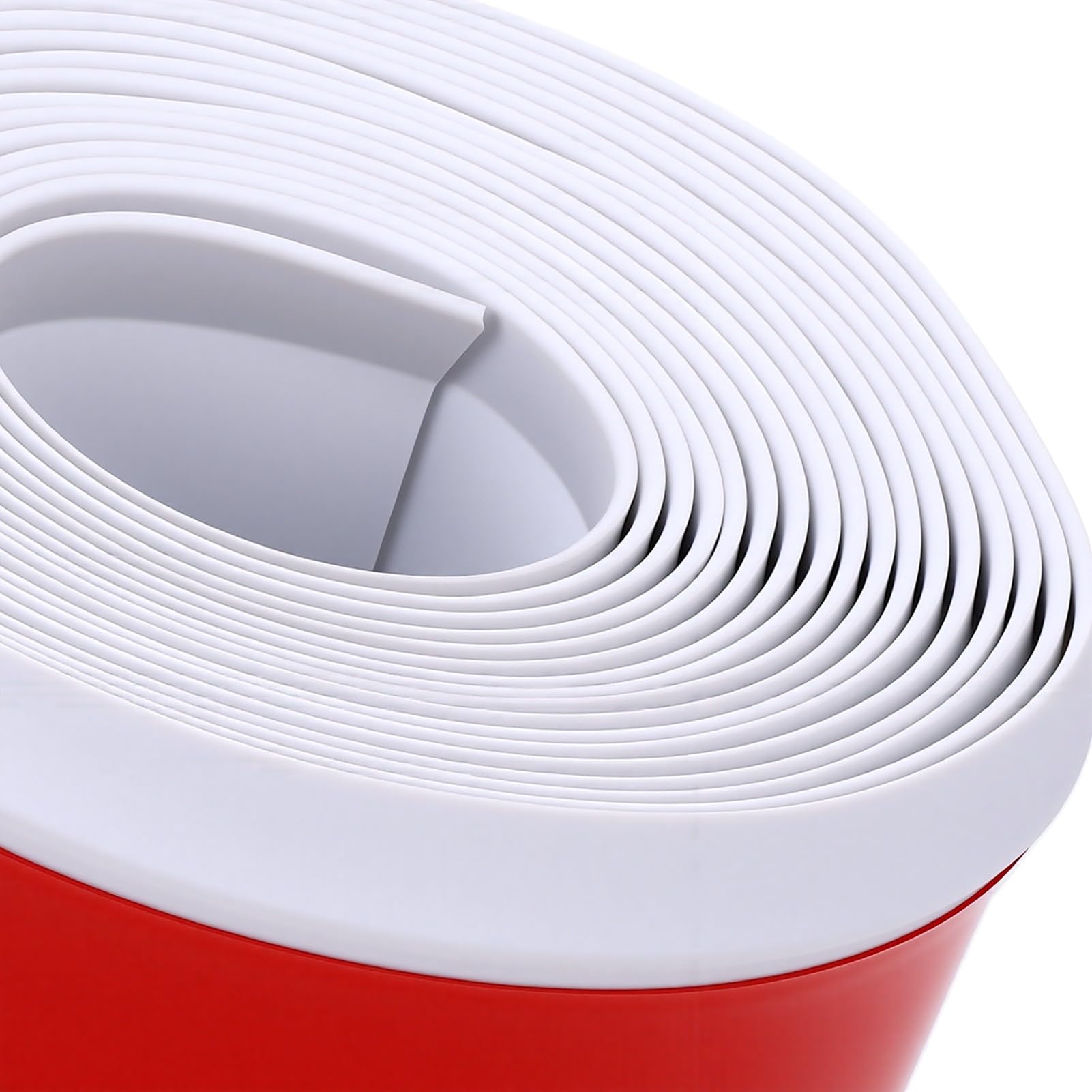 Samoprzylepna Listwa Przypodłogowa PCV 5m 10cm (WHITE)