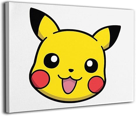 Amazon ポケットモンスター ピカチュウ アートパネル ポスター 絵 アートフレーム 絵画 人気 壁掛け 部屋飾り 壁 モダン パネル キャンバス 風景画 壁掛け絵画 インテリア絵画 フレーム装飾画 寝室 額縁 ウォールステッカー オンライン通販