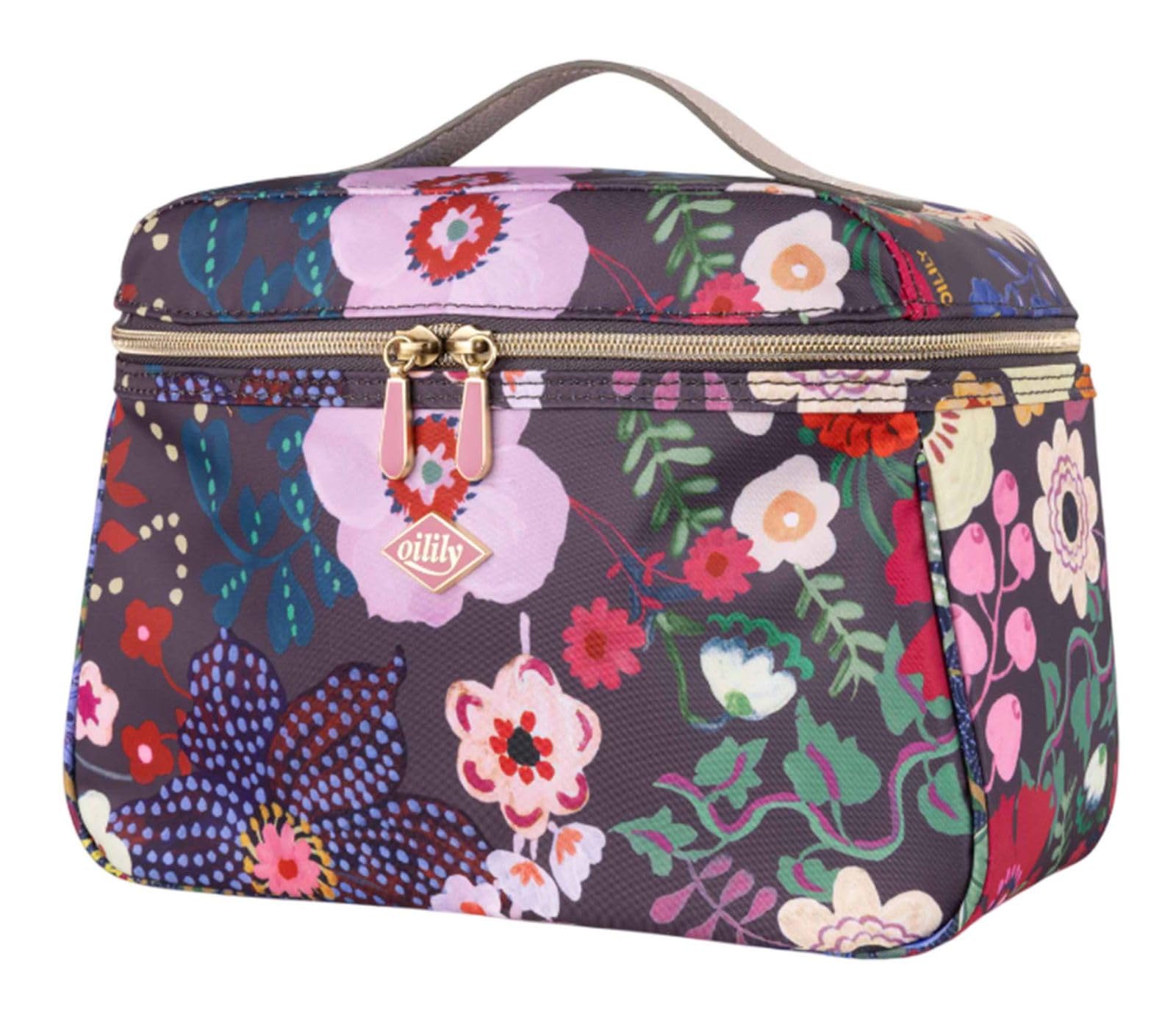 Oilily Kosmetiktasche Coco Beauty Case Forced Iron bunt