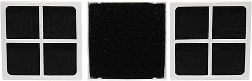 Paquete de 3 filtros de aire de repuesto para refrigerador 79572053110, compatible con filtro de aire Kenmore 46-9918 para refrigerador
