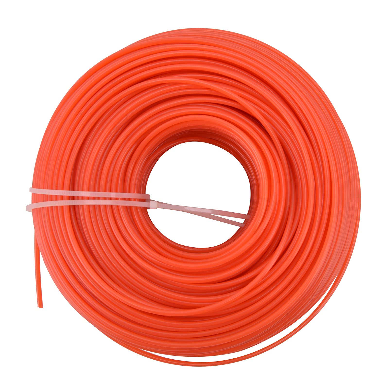 Hilo de desbrozadora de 3mm resistente Omabeta cable de nailon naranja para cortar hierba