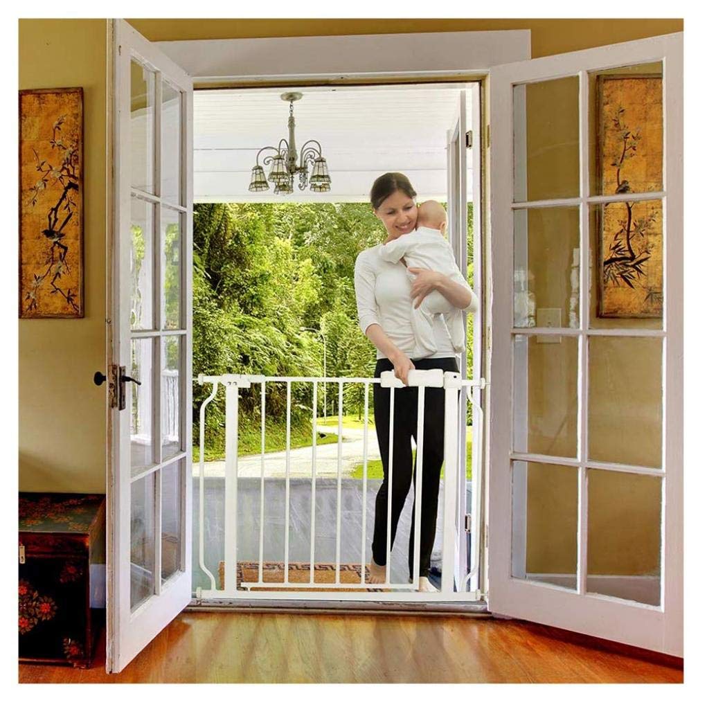 Barrière pour animaux de compagnie extensible et barrière de sécurité à fermeture automatique