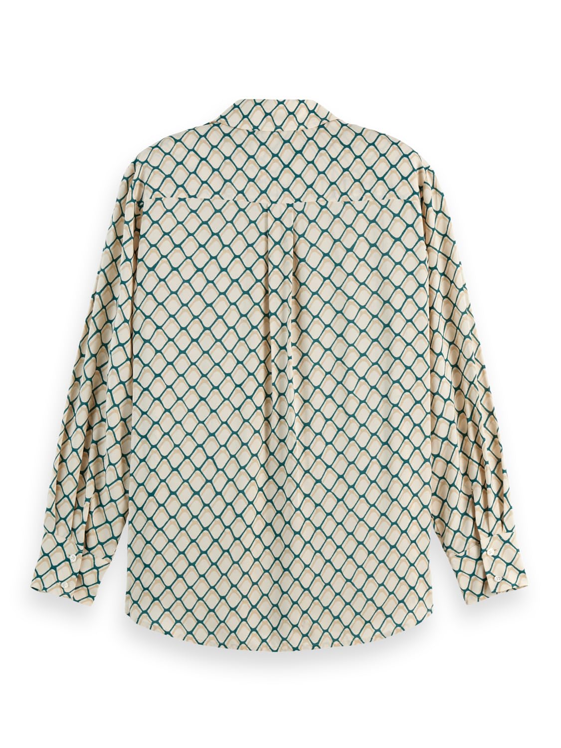 Scotch & Soda Damen Printed Relaxed Fit Shirt Shirt (1er Pack)
