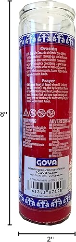 Miniatura 3 de Sagrado Corazón (Sagrado Corazon de Jesus) Vela roja devocional